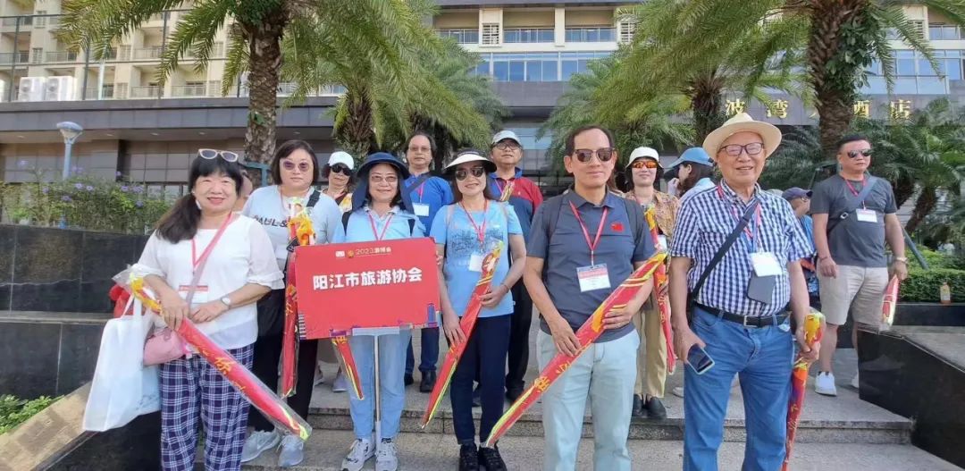 香港中国旅游协会到阳江考察交流