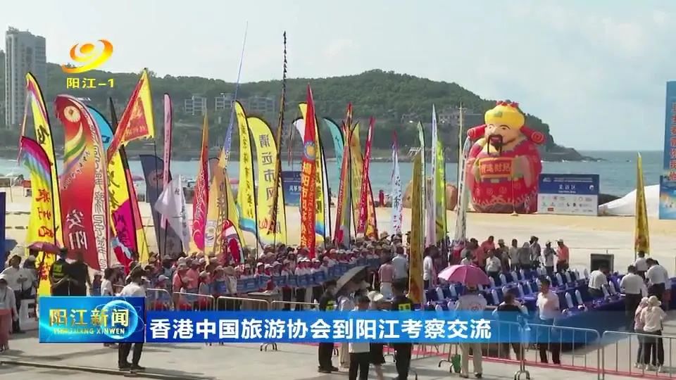 香港中国旅游协会到阳江考察交流